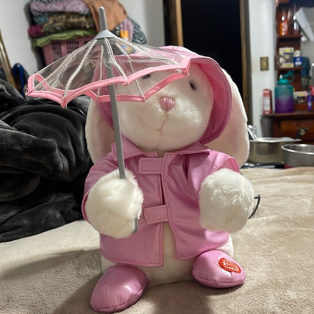 Cute singing bunny